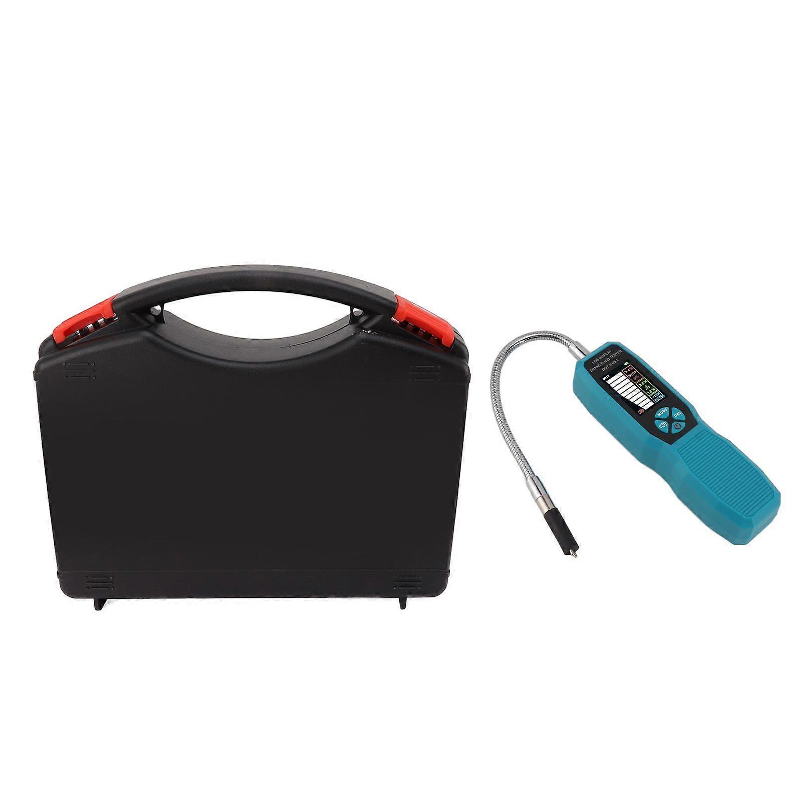 Oil moisture tester with alarm prompt for DOT3 DOT4 DOT5.1
