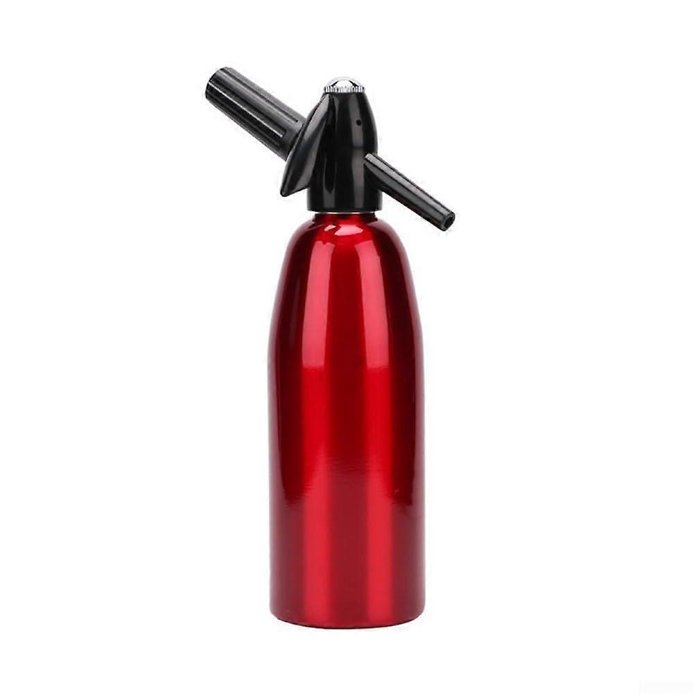 Aluminum for Soda Streaming Machine Portable Water Heater for Soda Water Homemade Sparkling Water Machine (Red)