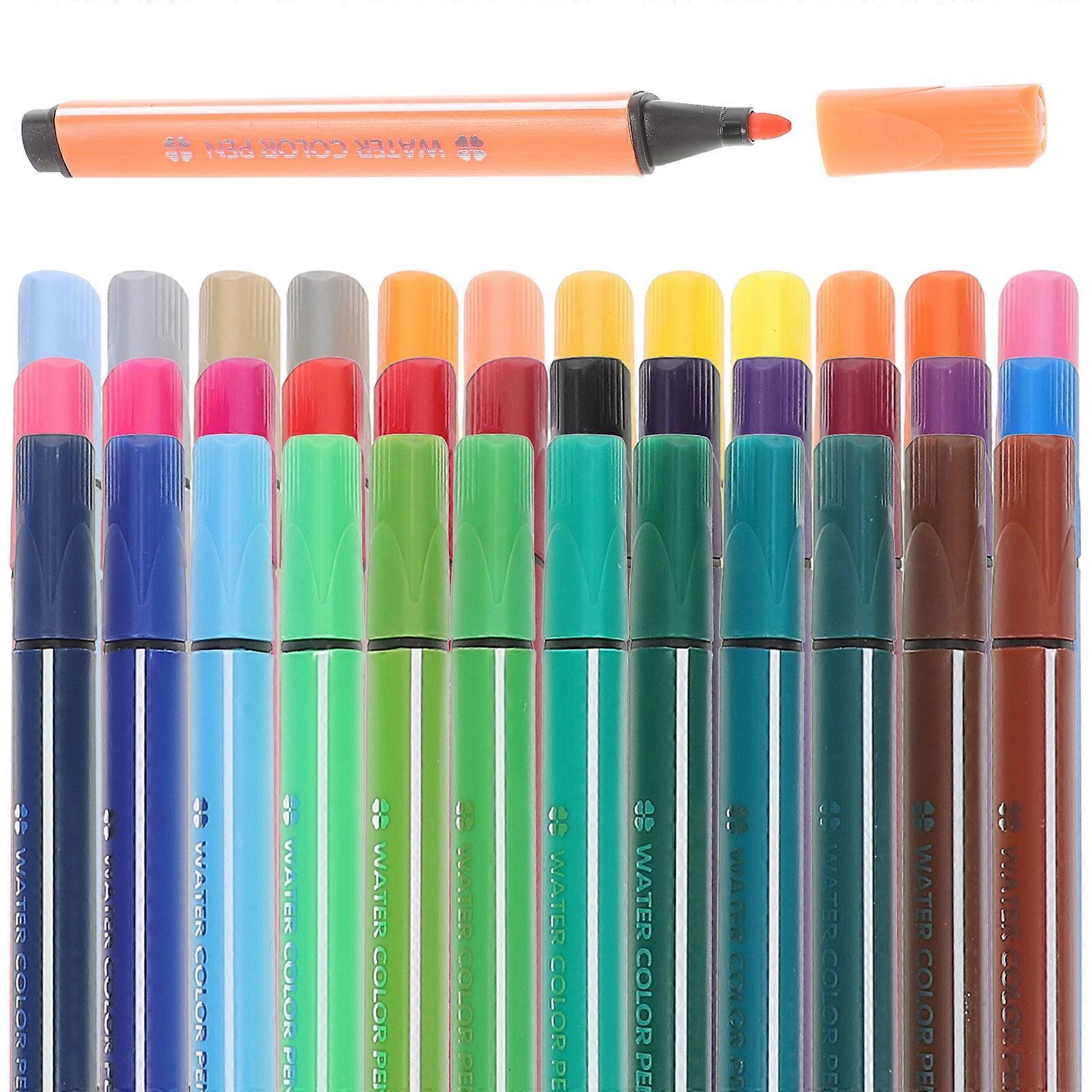 Professional Drawing Pens For Household Art Supplies In Assorted Color 36Pack Ideal For Coloring And Sketching