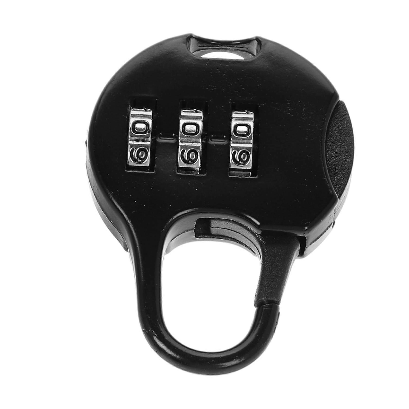 Small Password Lock Zinc Alloy Reset Code Portable Combination Lock for Luggage Backpacks and Briefcases Lightweight and Versatile
