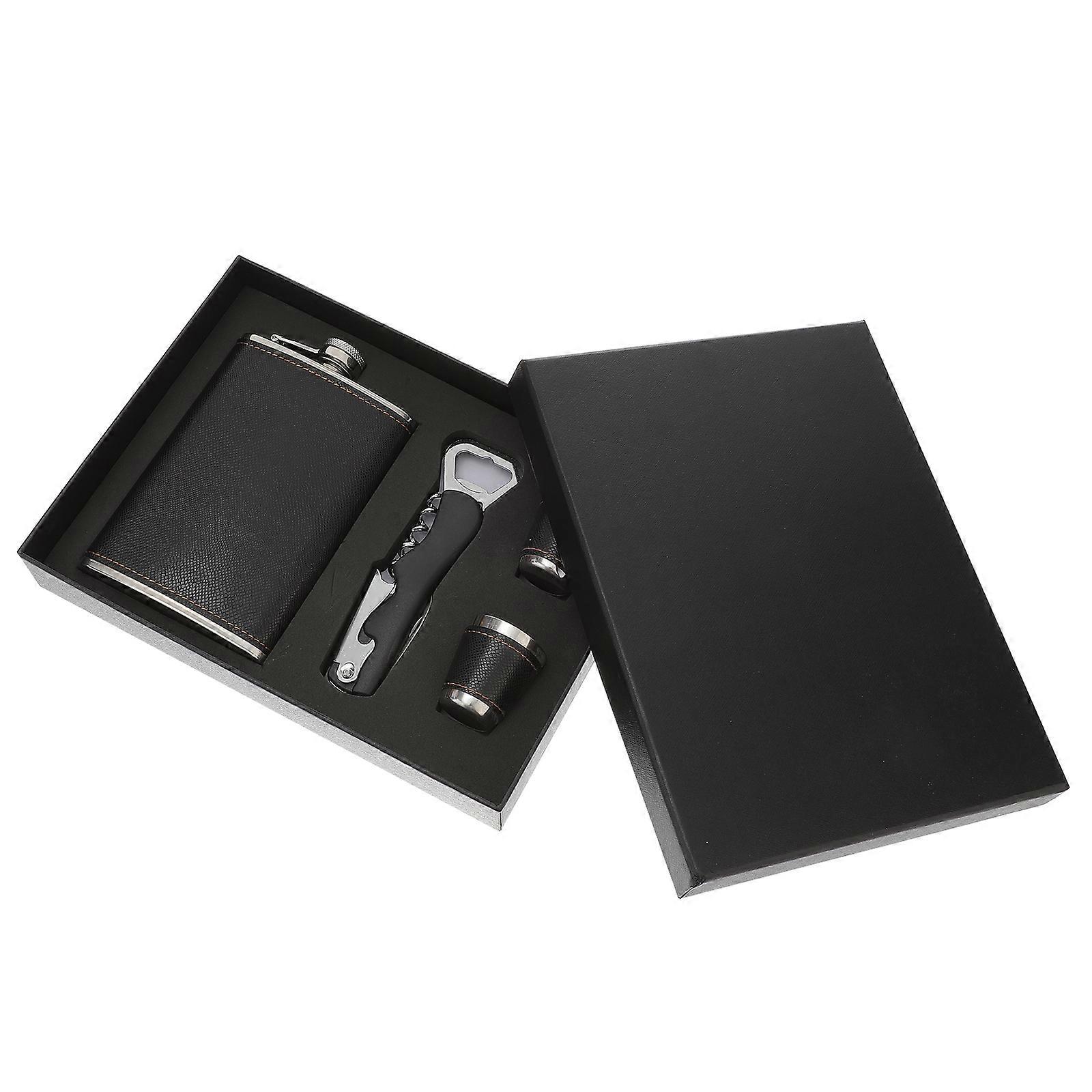 9OZ Hip Flask With Bottle And Ideal For Outdoor Use And Perfect Various Occasions 1 Set
