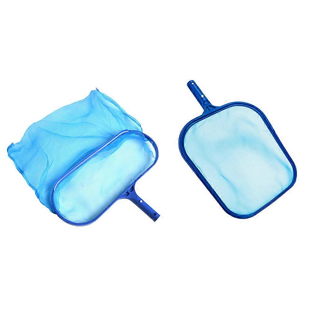 2pcs Swimming Pool Cleaning Nets Deep and Shallow Simple Leaf Nets