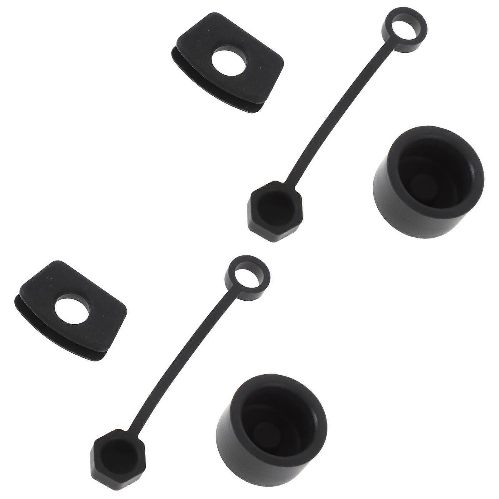 Silicone Tumbler Spill Stopper For Travel And Daily Use With Straw Cap 2 Set Available