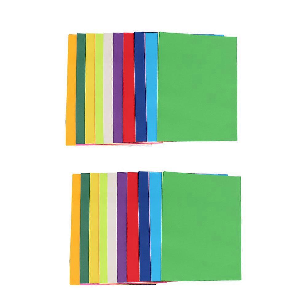 Multicoloured Paper For Home Use And Kindergarten Activities 29.7X21Cm Rectangular Handicraft 200Sheets