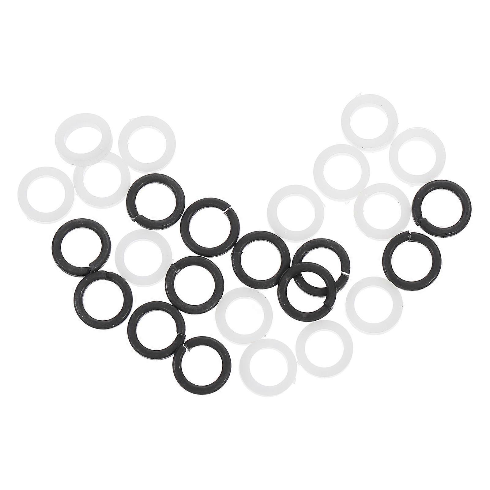 24PCS Guitar Tuner Spacer Replacement Kit with Double Gaskets for Electric and Acoustic Guitars – Durable Washers, Easy Installation, No Tools
