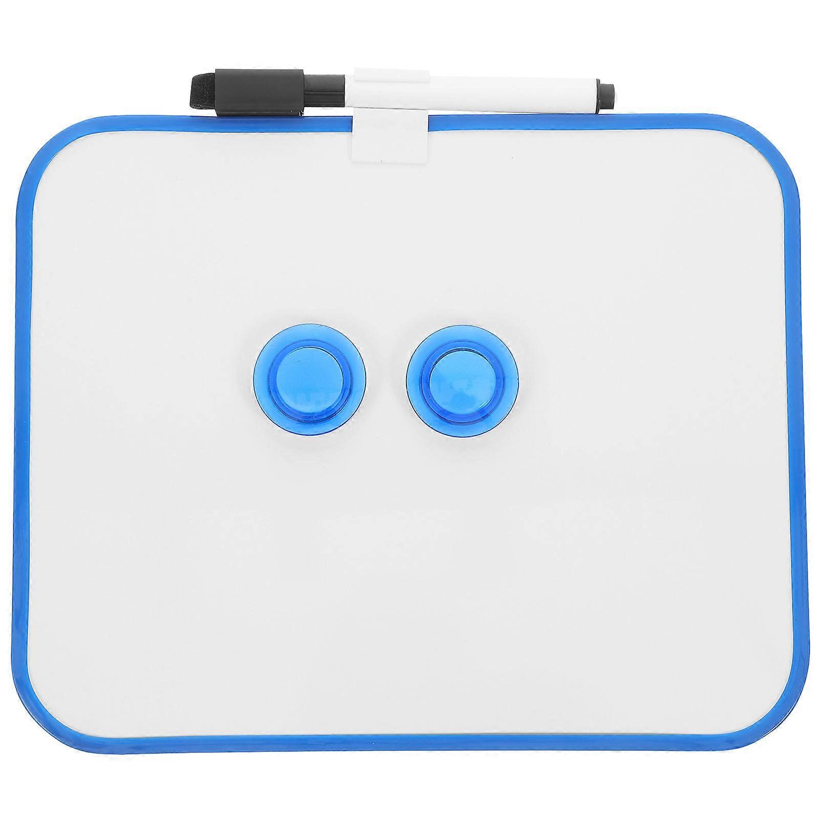 Small Whiteboard For Fridge Or Wall Use Rectangular Shape Magnet Material Office Workers 1Set