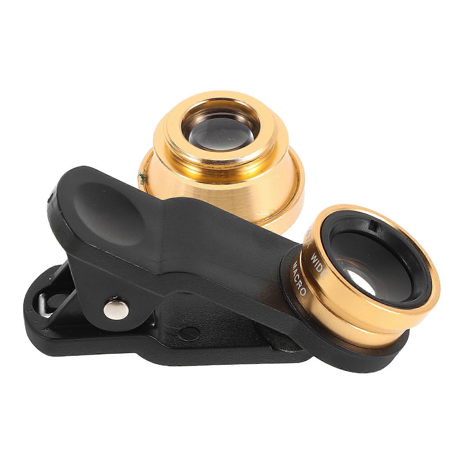 Phone Fisheye Lens Enhanced Photography With Wide Angle Macro Features Ideal For Smartphone Users 1Pack