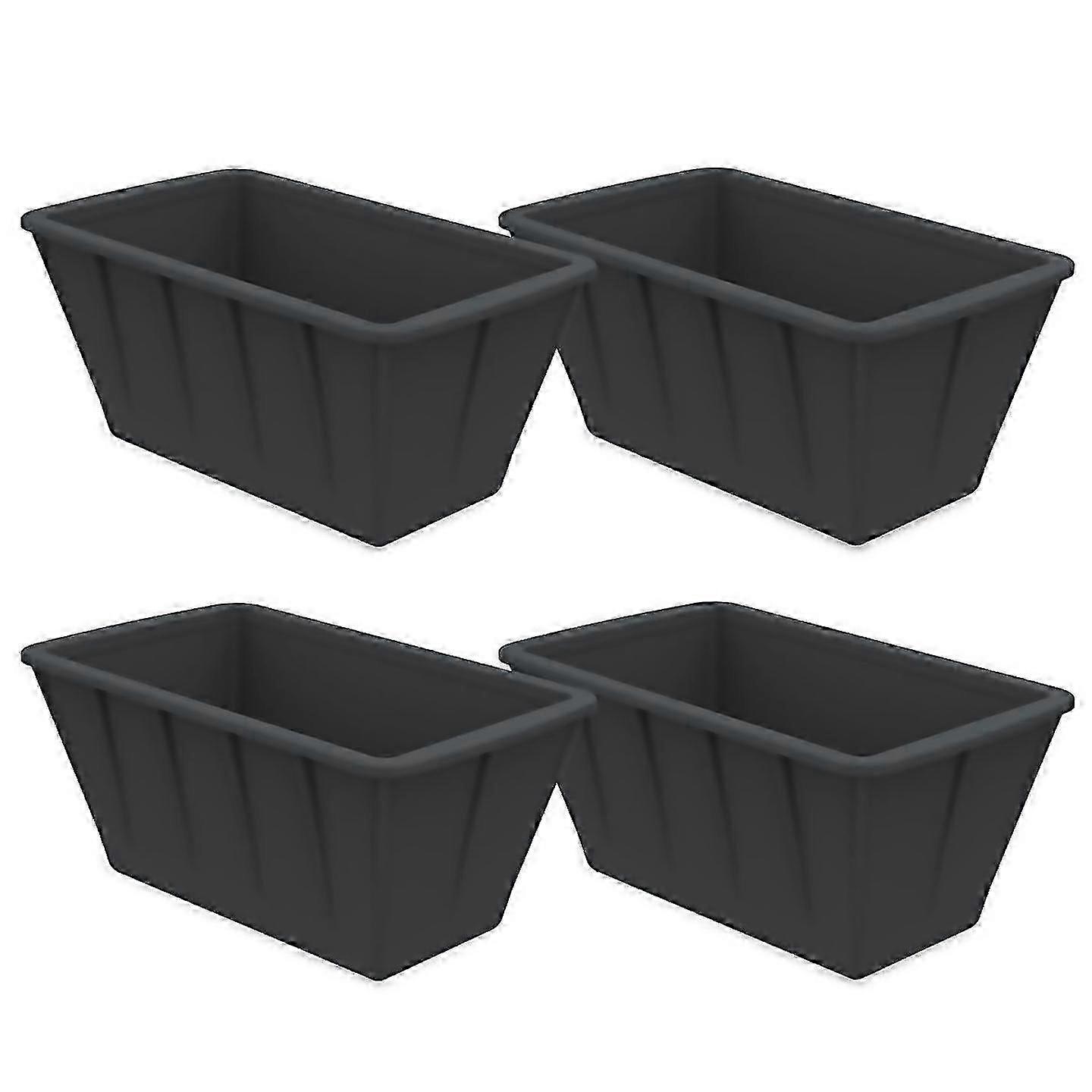 For Extra Large Icecube Molds 4pack Silicone Ice Block Molds Fruugo Uk Black