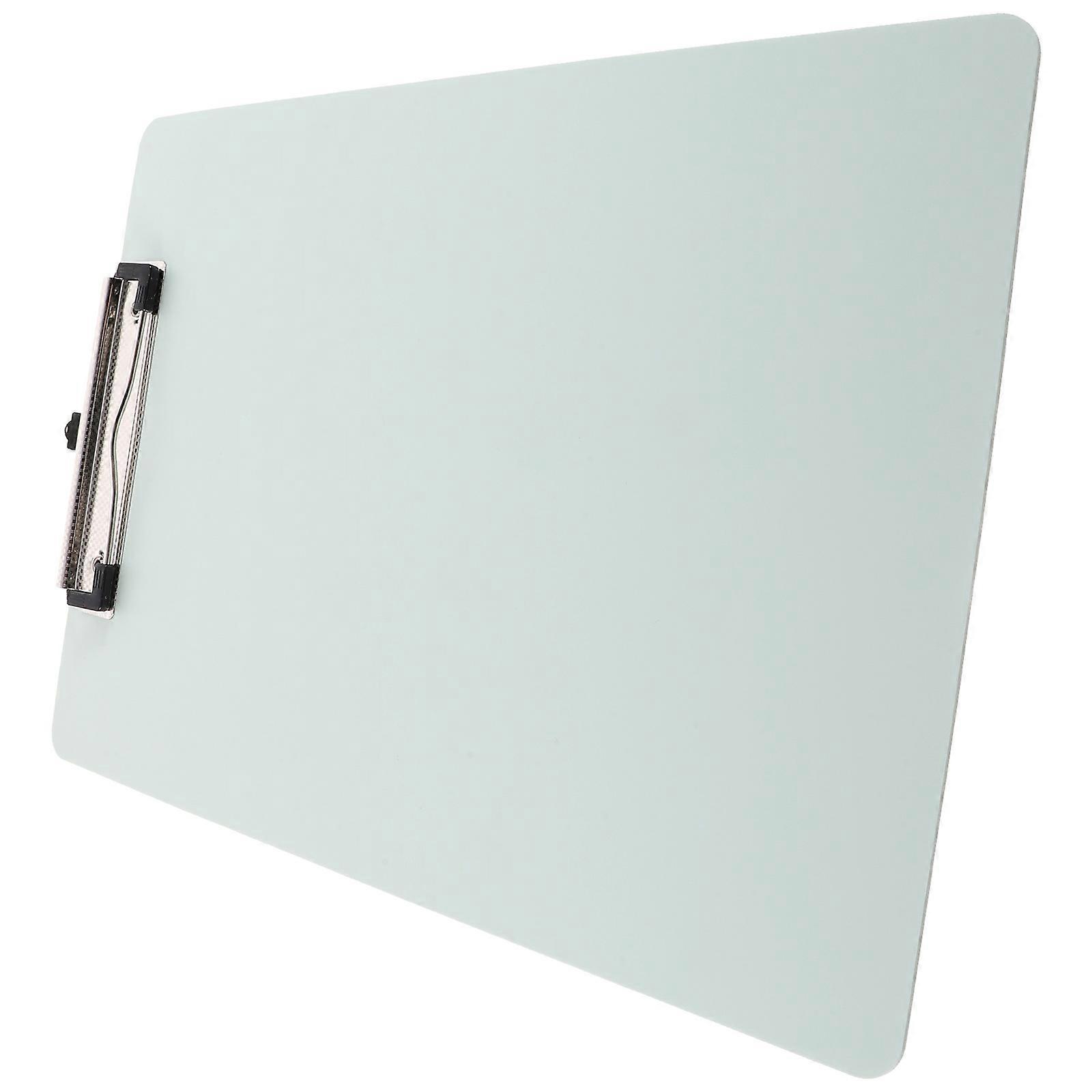 Clip Board With Folder Office File Folder Clip Board For Professional Occasions Light Green 2Pcs