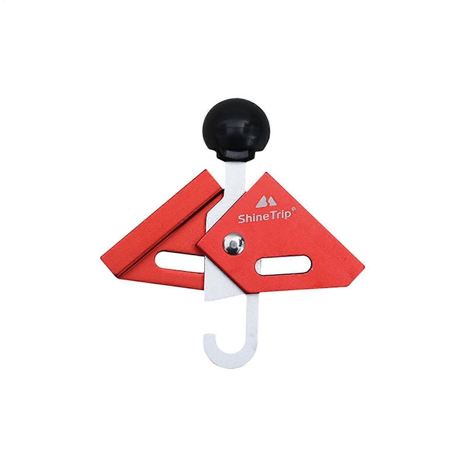 Generic Tent Pole Tips Cover, Alloy Canopy End Caps, Round Canopy Protection, Puncture-Resistant Red Thimbles