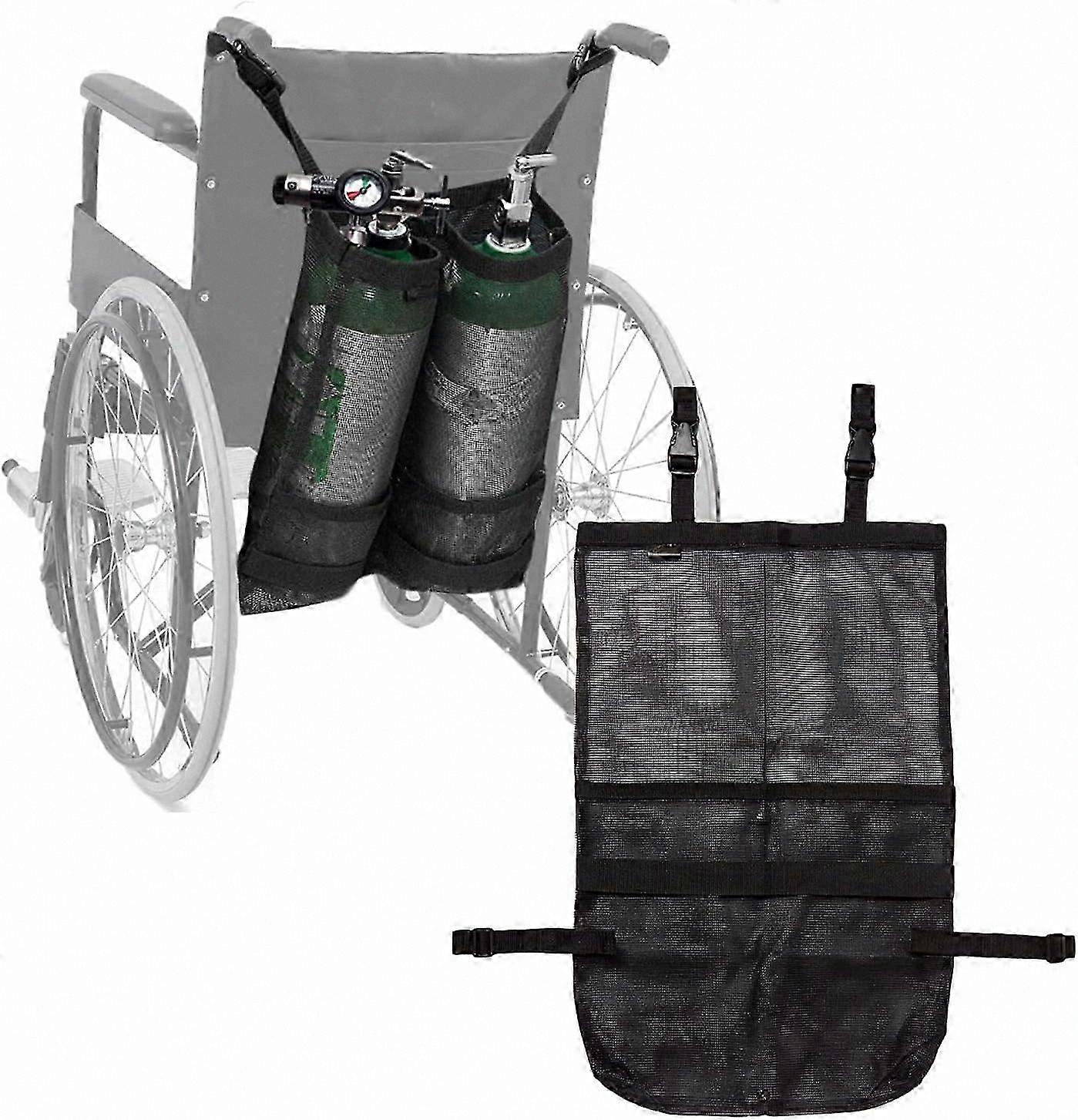 Portable Backpack for Dual Oxygen Cylinders E and D Tanks Carrier O2 Cylinder Storage Solution