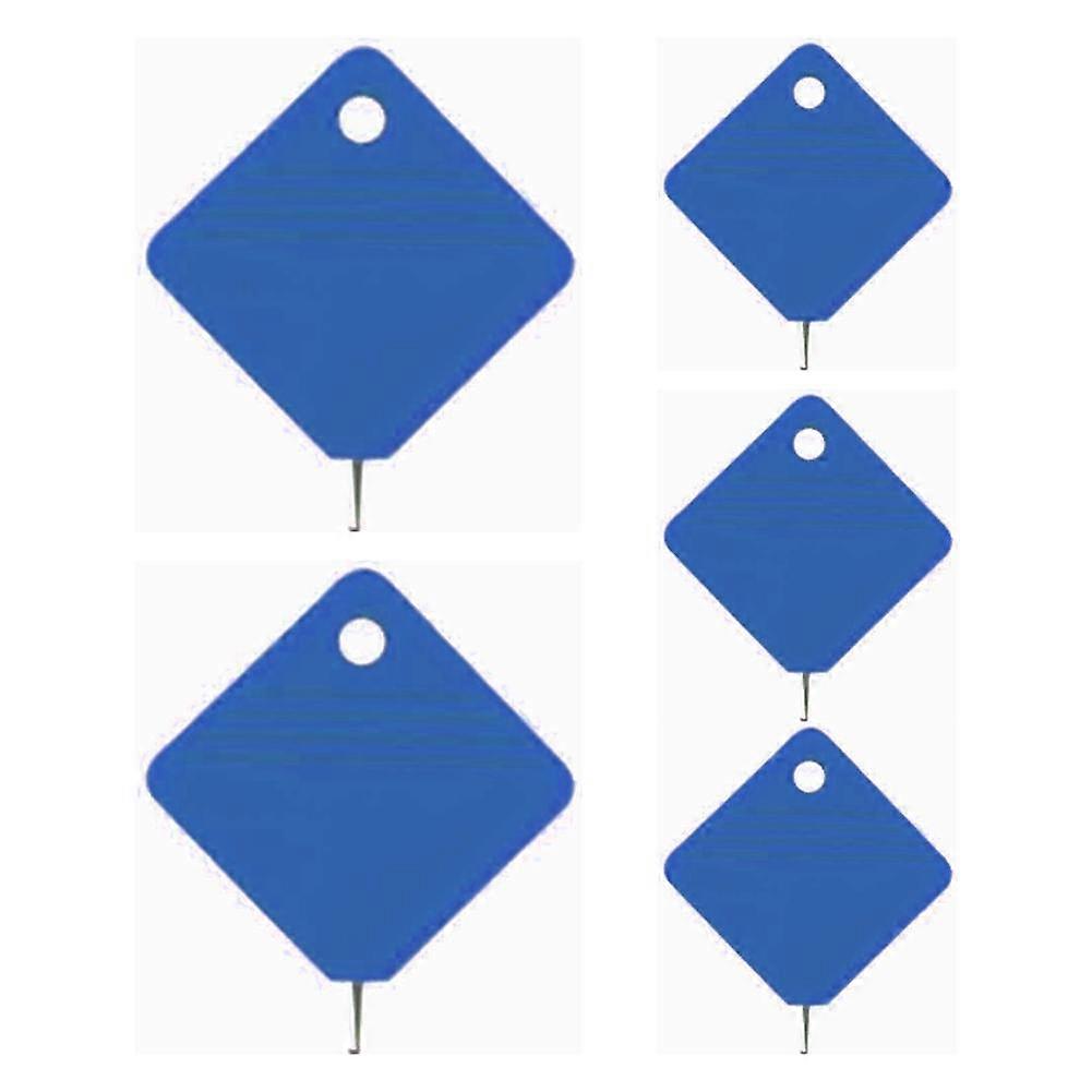 For Quick Threader 5 Pack Easy Needle Threading Tool Save Time Reduce Eye Strain Portable Durable Plastic Sewing Aid