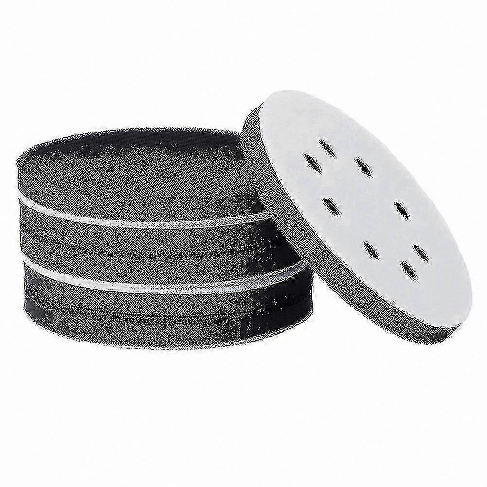6-Pack 5" Soft Sponge Interface Pads for Sanding Discs & Hook-Loop Systems