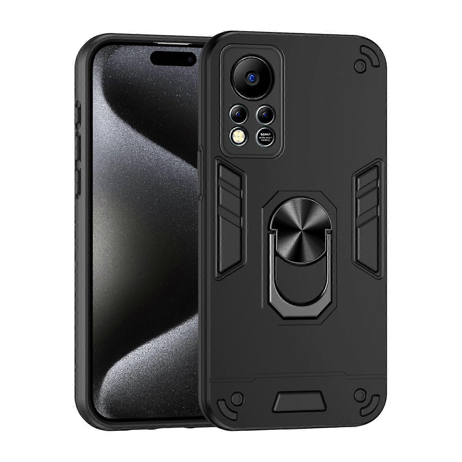 Shockproof Metal Ring Holder Phone Case