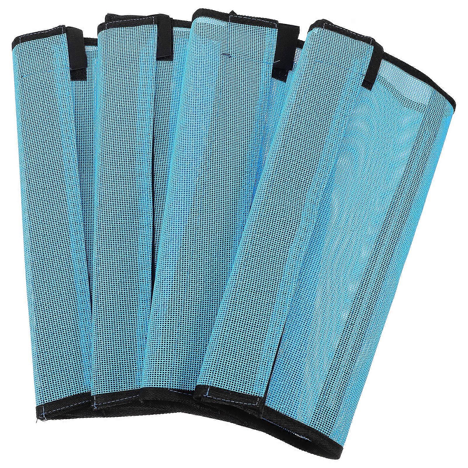 Fly Boot Hest Mesh Hest Bendeksler Hesteeiere Ridning Materiale Beskyttelse 4 stk