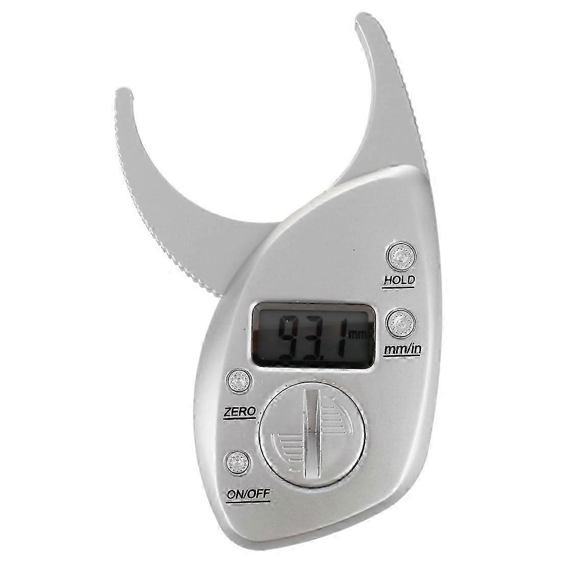 Skin fold caliper digital LCD for body composition analysis and health tracking