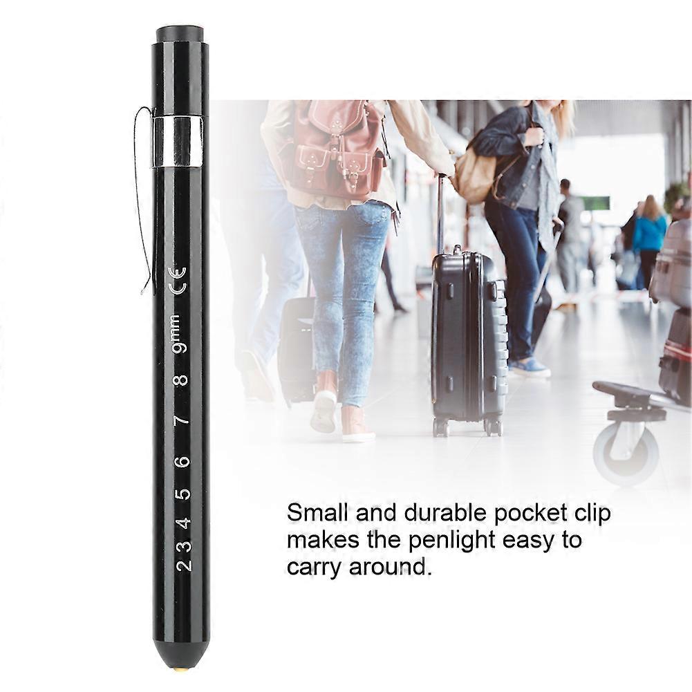 Portable Pupil Gauge Pen Light

Torch

Flashlight

Glasses Accessory Optometry Tool