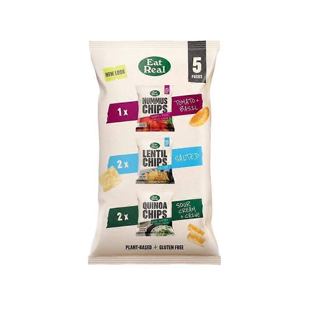 Eat Real Mixed Multipack (5 packs) 98g - 3 Pack