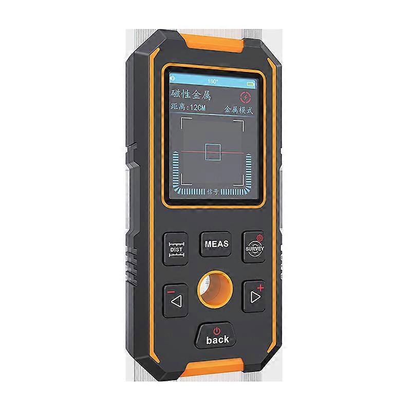2025 Neuestes Modell Stud Finder mit 196ft Laser-Entfernungsmesser, 3-in-1-Elektro-Wandscanner-Sensor mit ±0,1 ° Lithium-Batterie mit digitalem Wasserstand, LC
