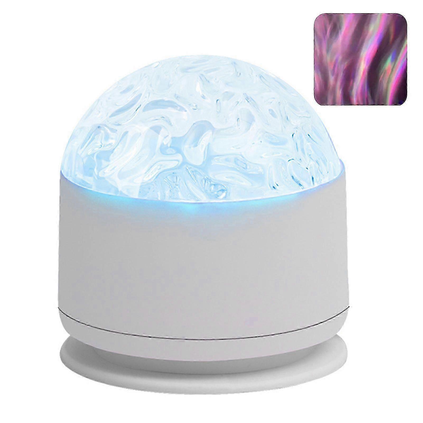 Auroras/Water Ripple Projector Light USB LED Projector Lamp for Room 16 Colors Bedside Atmosphere Light