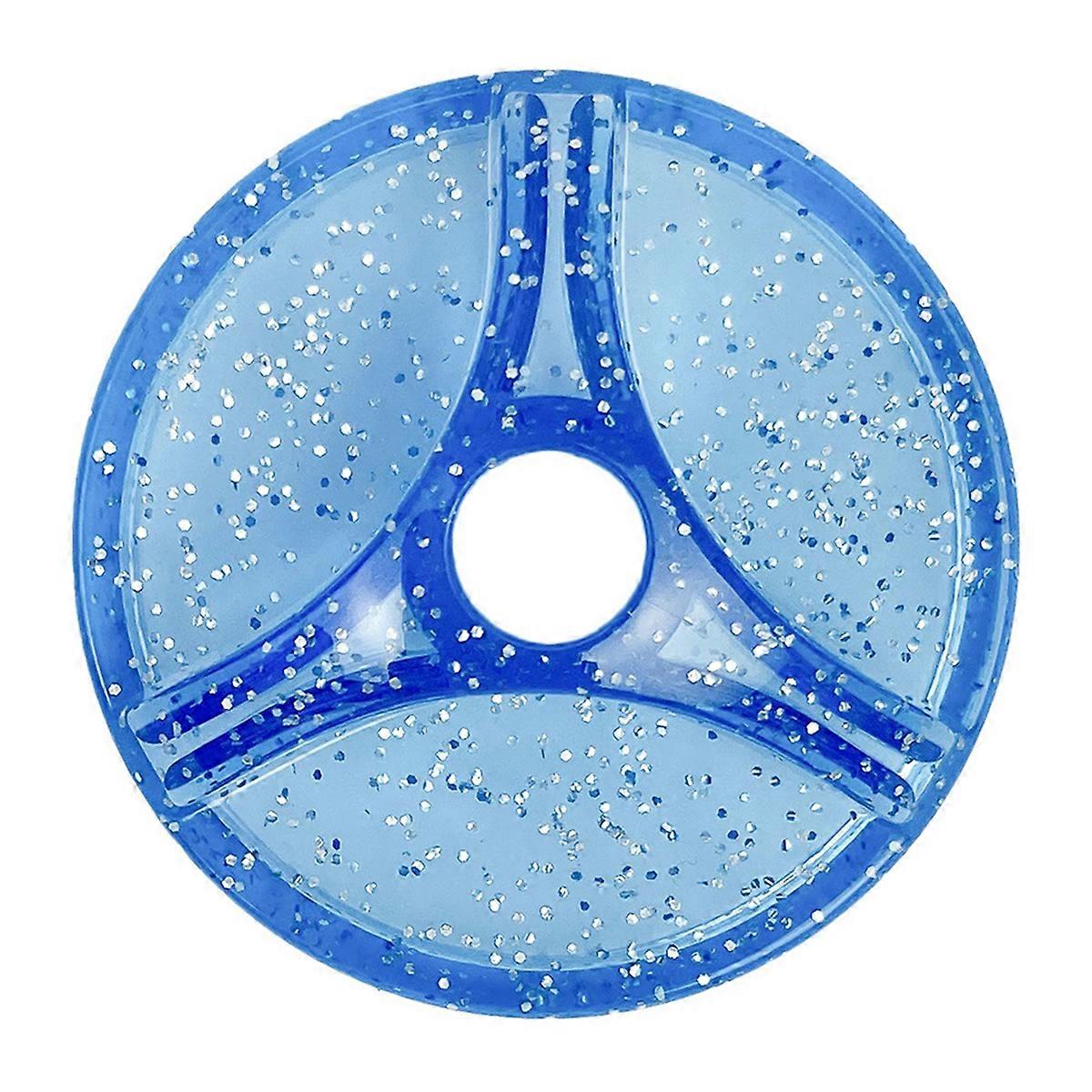Vinyl Record LP45 RPM Adapter for EP Vinyl Record Turntable Blue