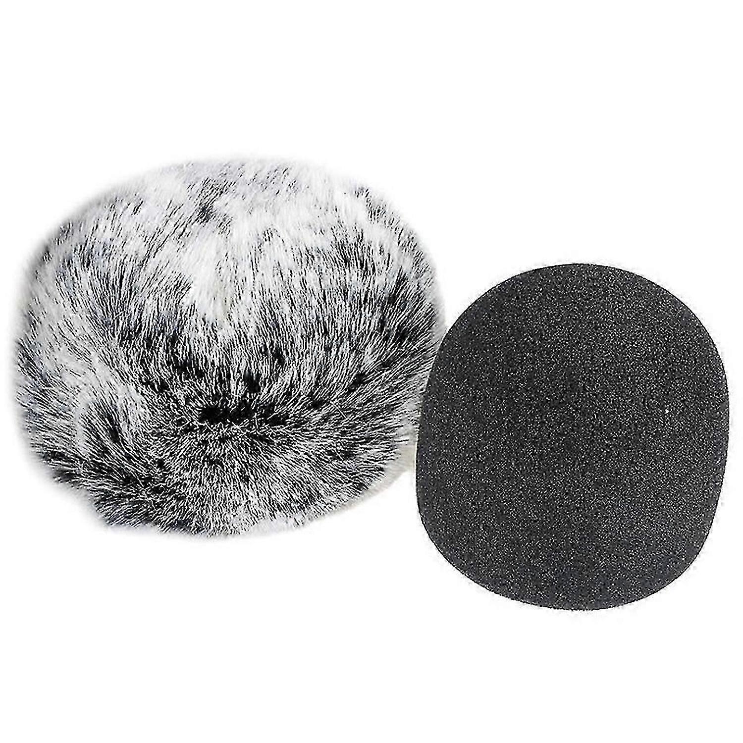 Furry Windshield Foam Microphone Windshield-for Blue Yeti, Blue Yeti Pro USB Microphone Windshield P Cs