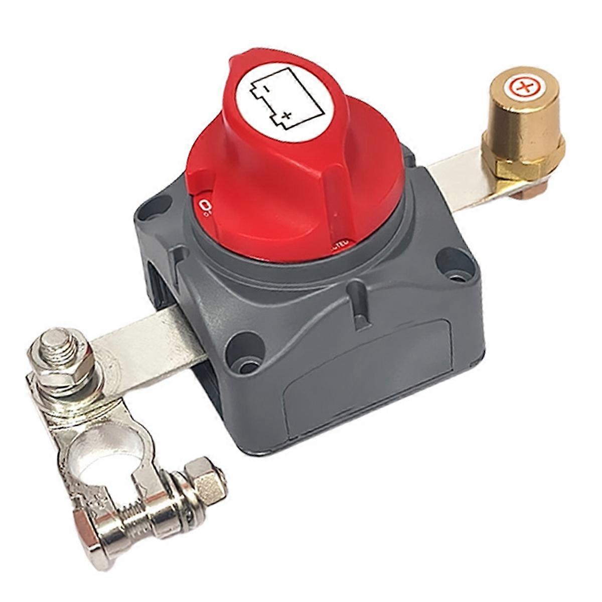 RV Yacht High Current Positive Power Off Switch Brass Battery Pole 12V-48V Power Switch