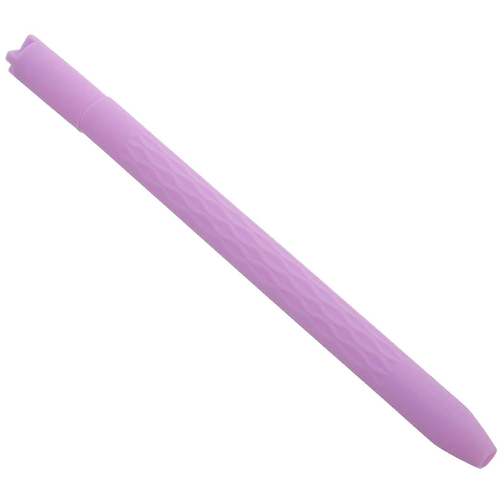 Violet Silicone Protective Case for Stylus Pen with Antislip Design Compatible with Apple Pencil 3