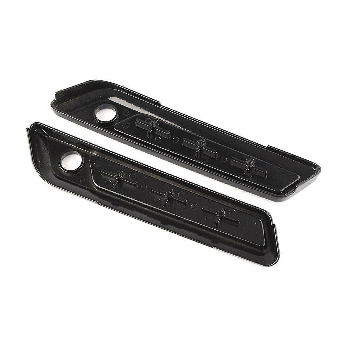 Black Saddlebag Hinge Latch Cover for Street Glide Road FLHR