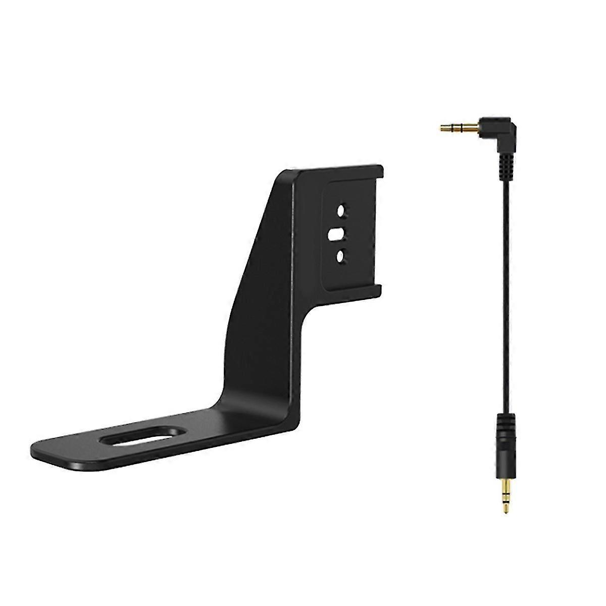 Cold shoe adapter for DJI Mic Mini with X4 compatibility - Camera microphone mount