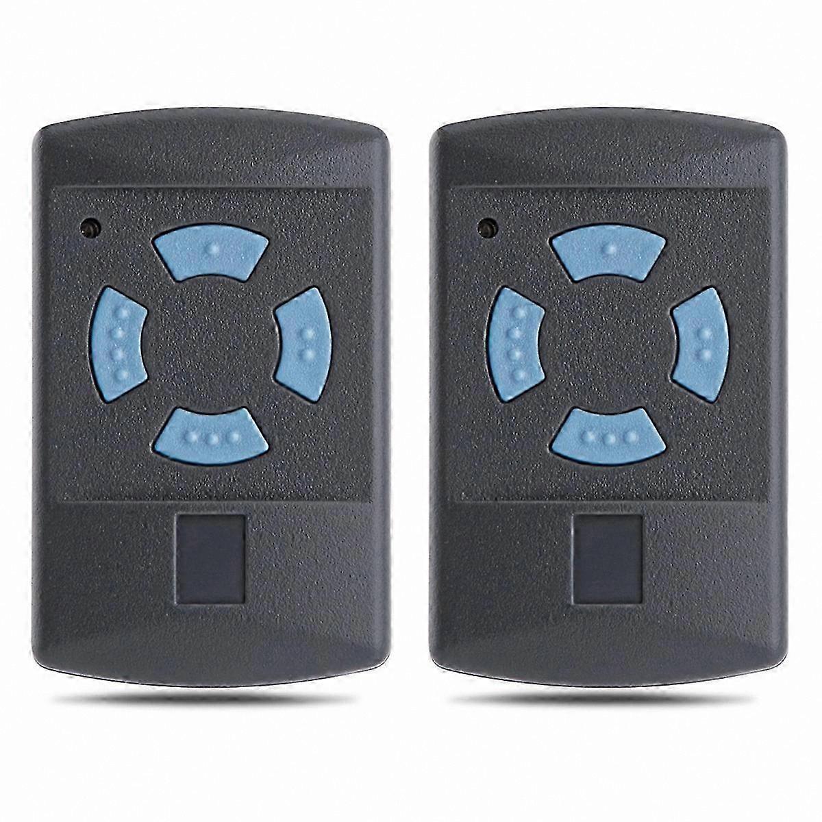 2-Pack 868MHz Wireless Garage Door Remote Control Transmitter for Compatible Systems
