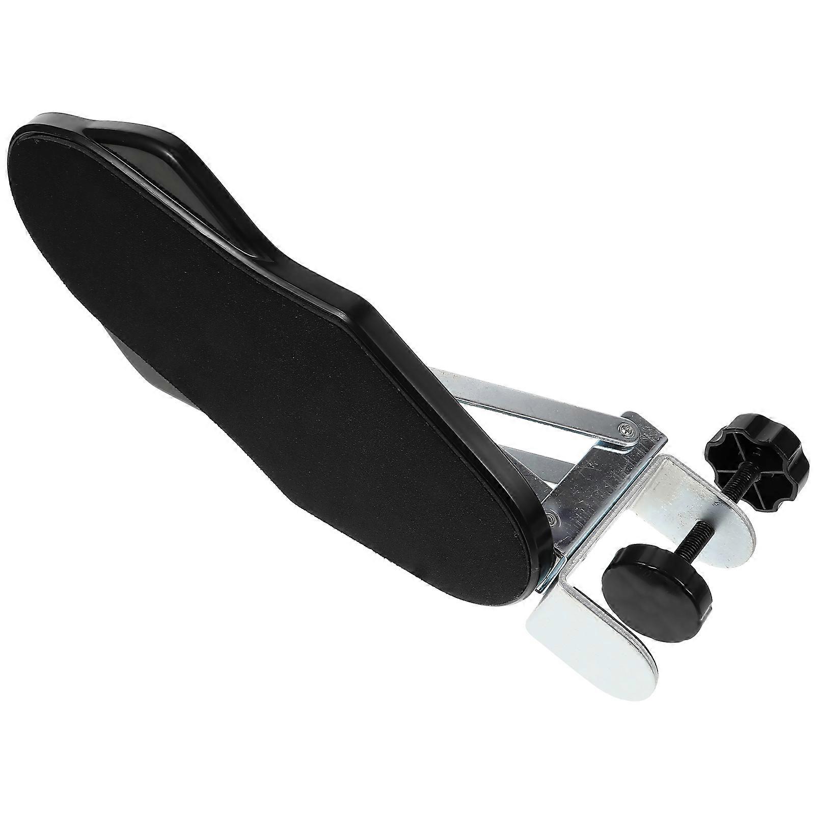 Ergonomic Computer Arm Rest Wrist Support Desk Accessory for Home Use Black Lightweight