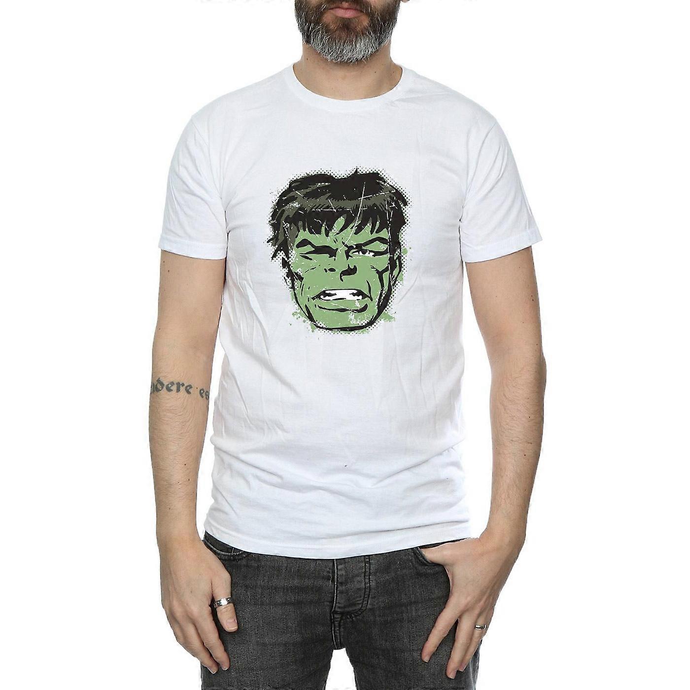 Pánske tričko Marvel Incredible Hulk Distressed Face