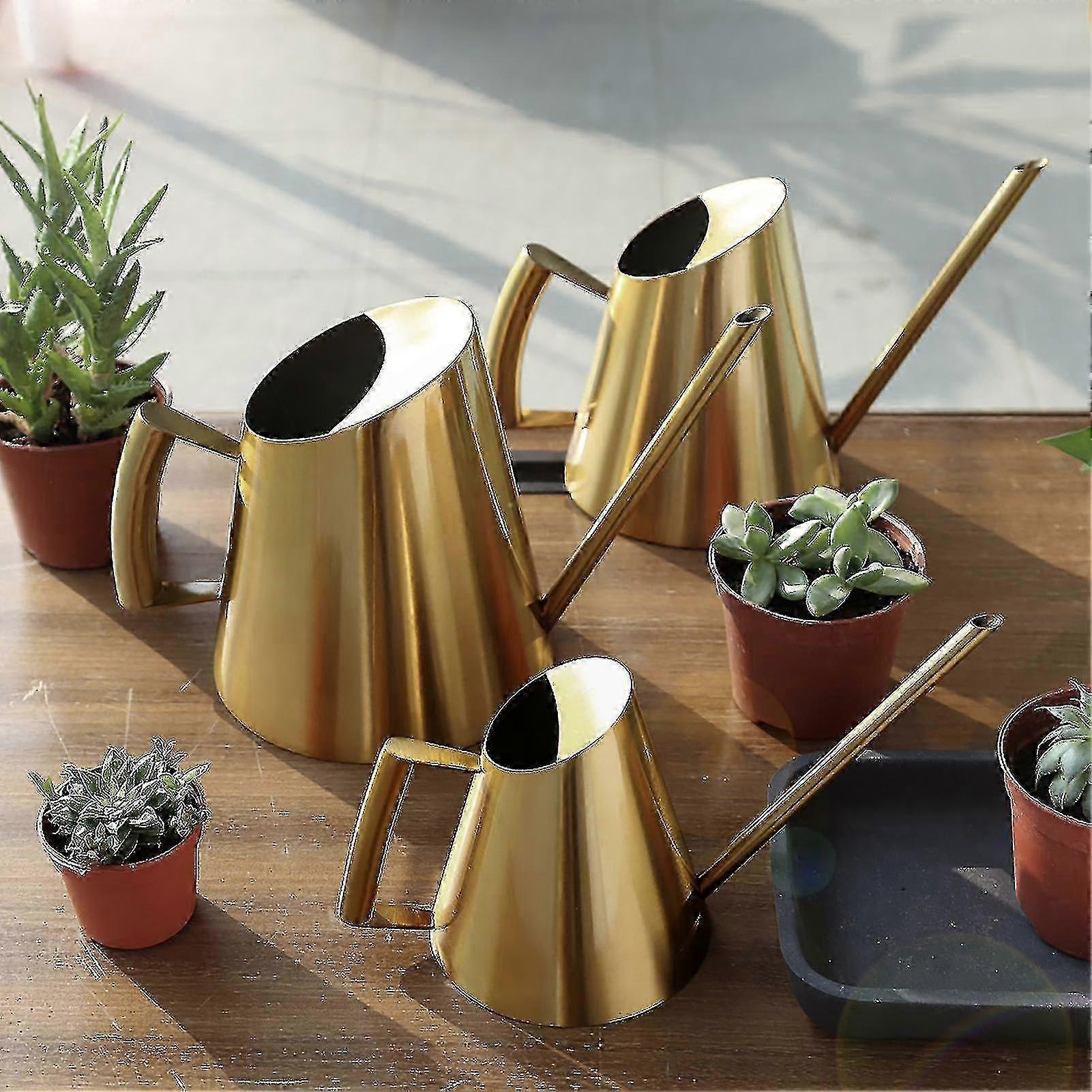 Retro Style Watering Can for Garden and Plants, 400/900/1500ml Capacity with Long Spout for Easy Sprinkling