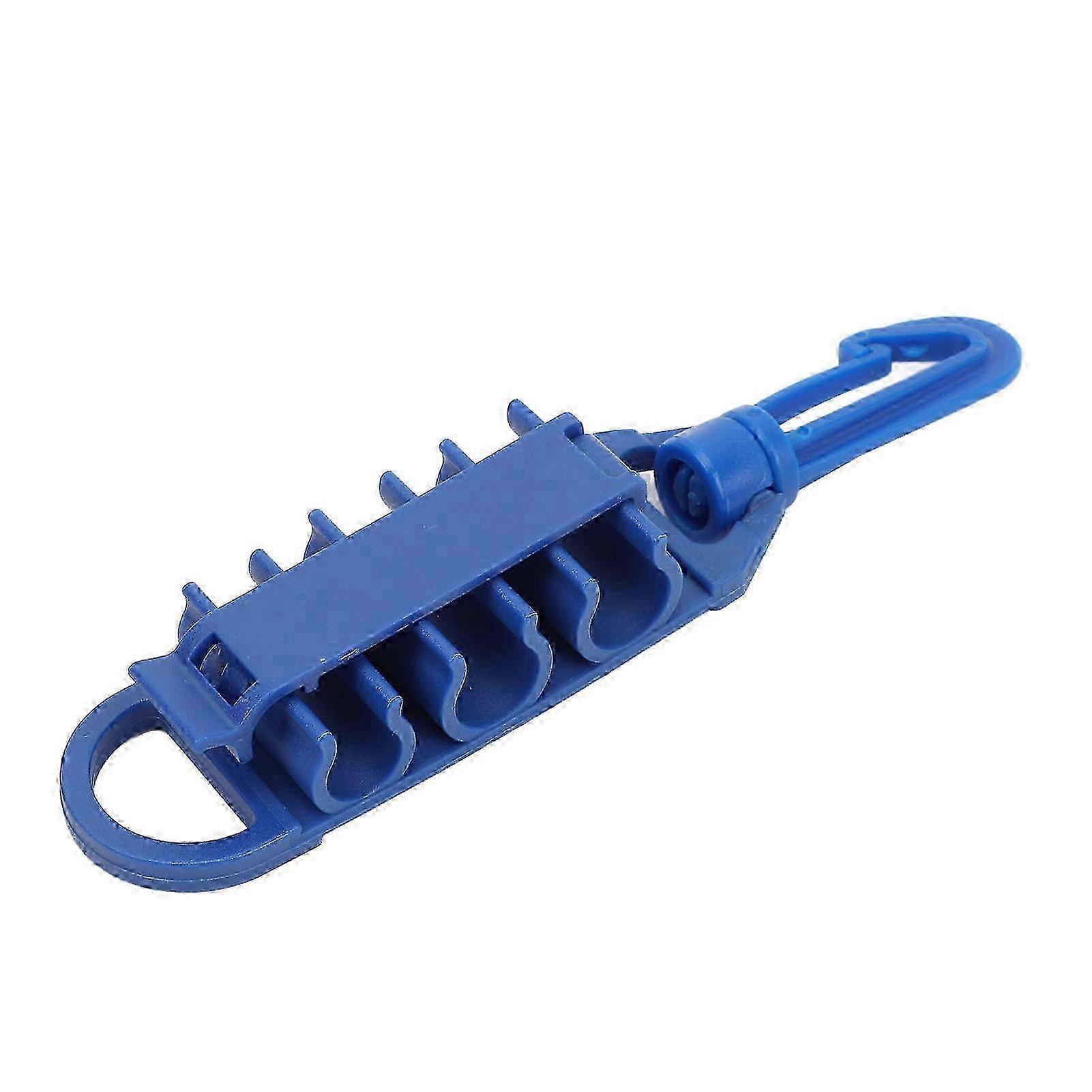 Scuba Hose Holder with Swivel Gate Clip D Ring Locking Scuba Hose Holder for 9/16inch 1/2inch Hose f74 2025