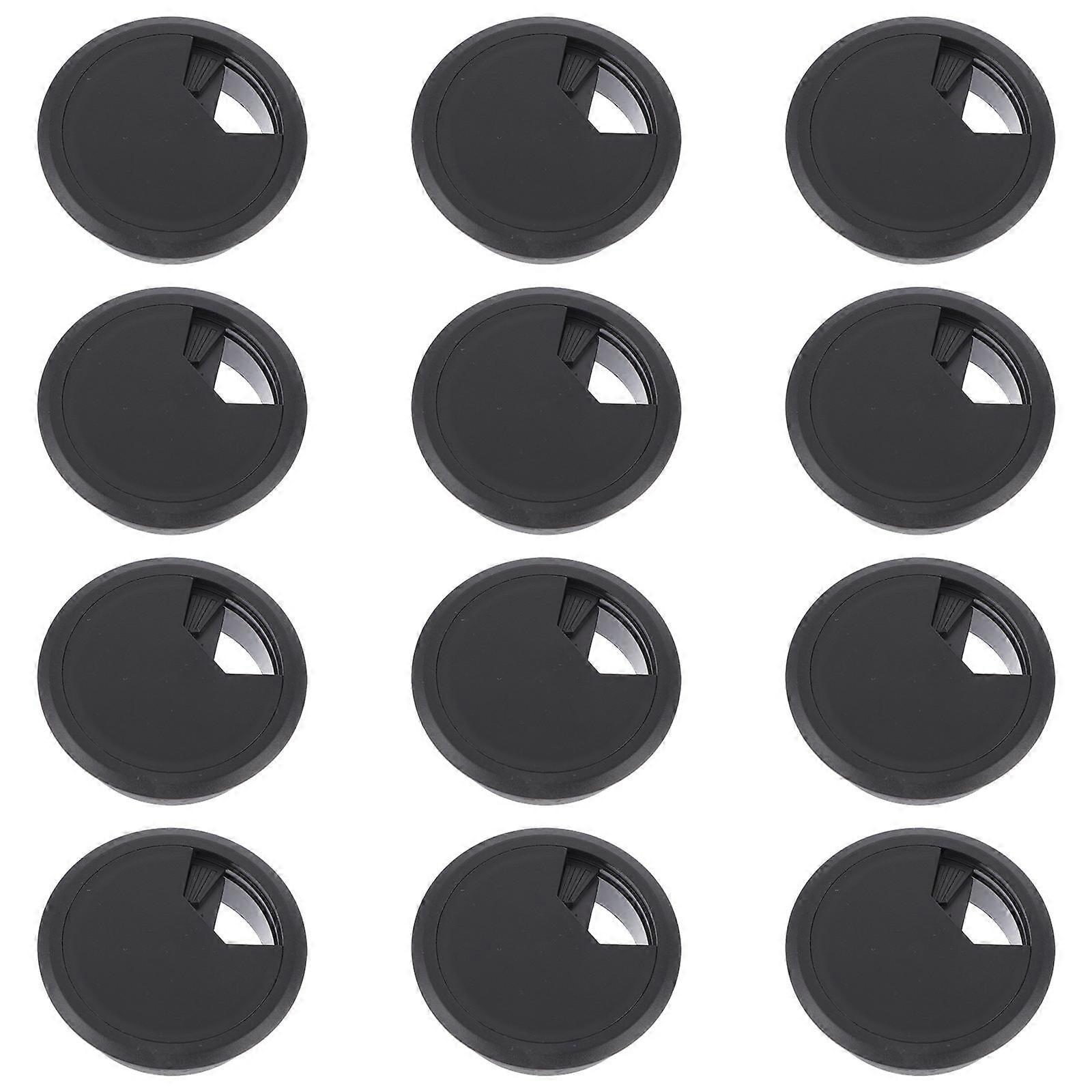 Cable Wire Grommet Desk Cable Organizer for Computer Desk 12Pcs Pack
