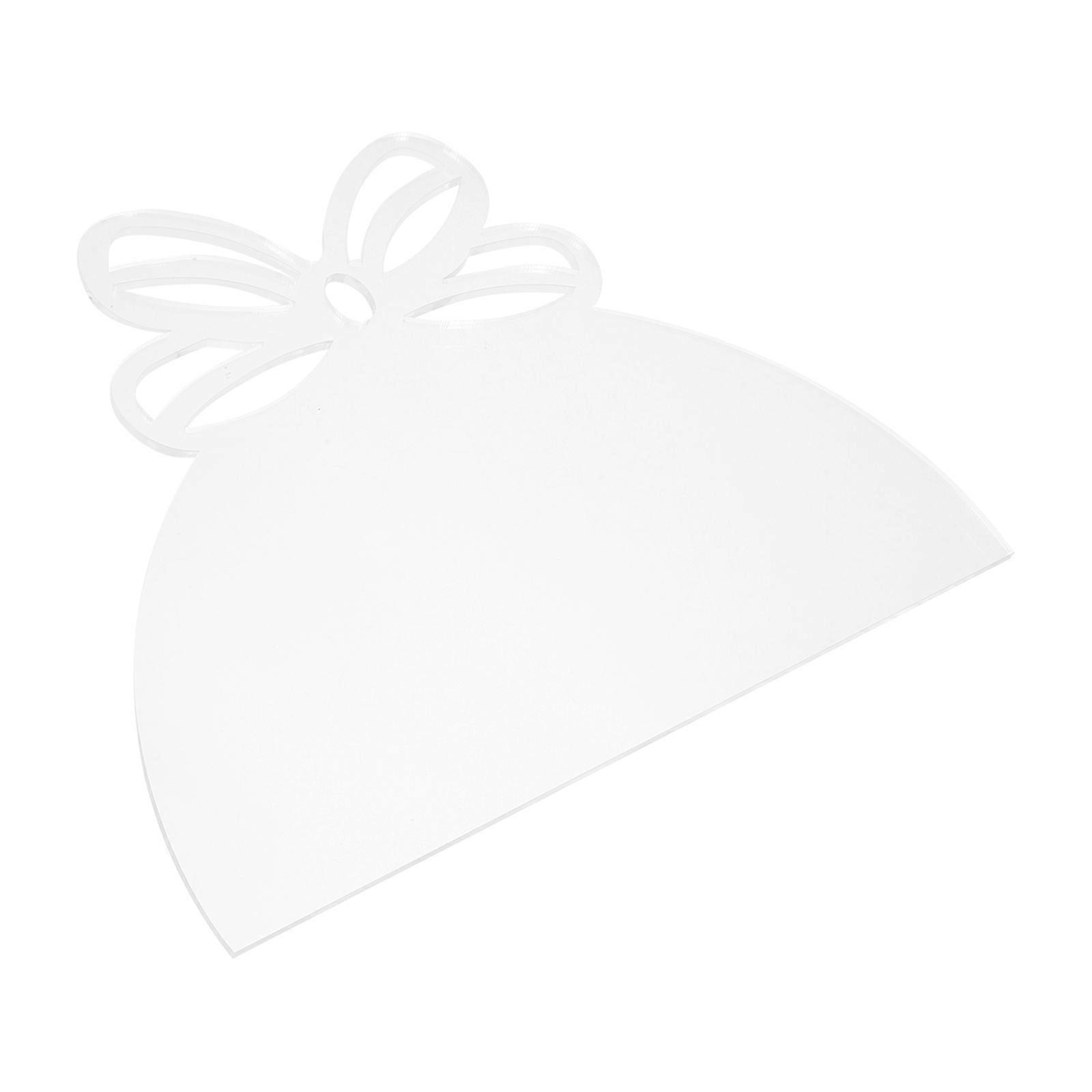 Clear Acrylic Charcuterie Template for Cutting Board Handle