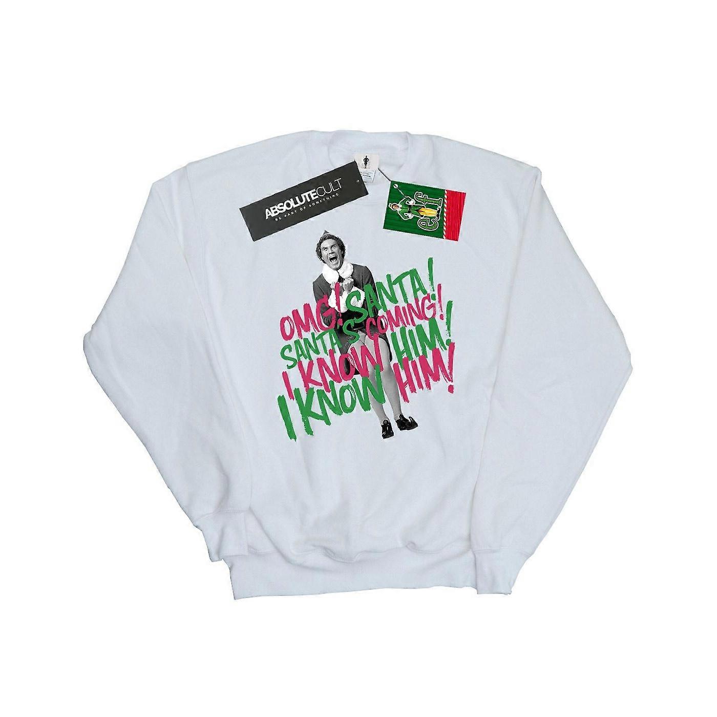 Elf dame/dame Santa's Coming genser