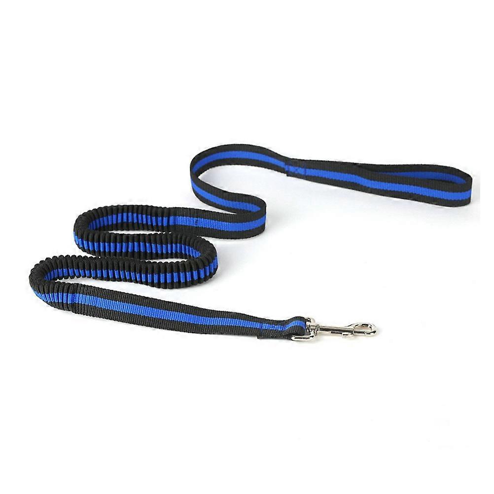 Bungee Leash for Dogs Hands Free Waist Dog Leash for Pets Running Blue