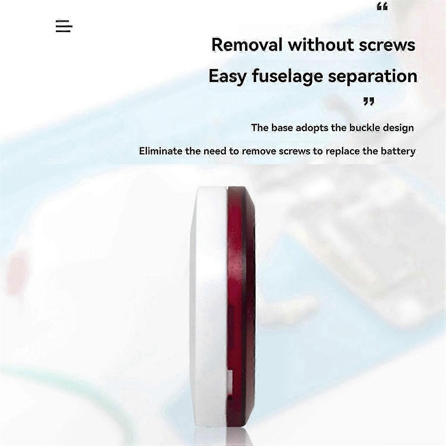 Call Button Restaurant Pager 433MHz Wireless Doorbell Button Orange