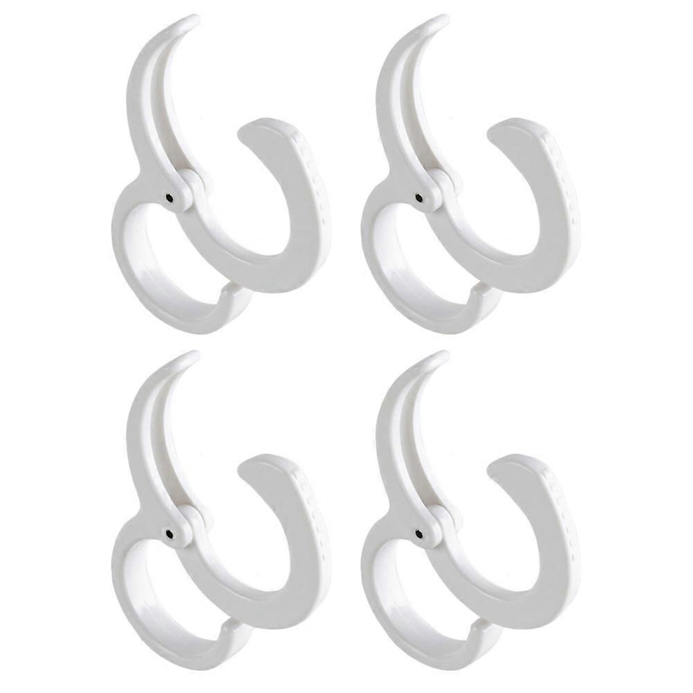 Adjustable Clasp Hooks for Kitchen Bathroom 4Pcs Set