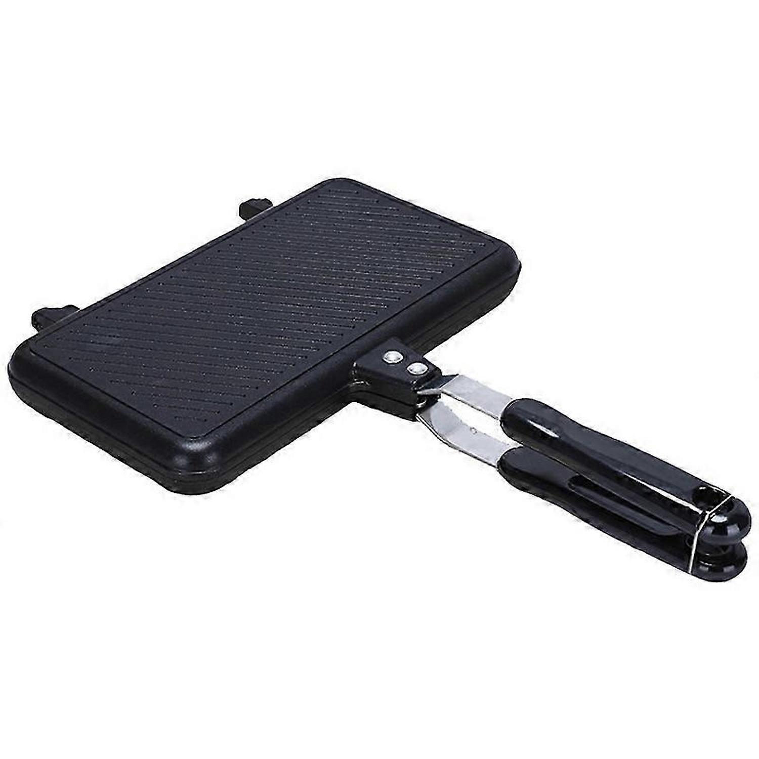 Sandwich Frying Maker, Egg Breakfast Double Omelette Cooking Skillet Grilled Griddler Sided Cookware