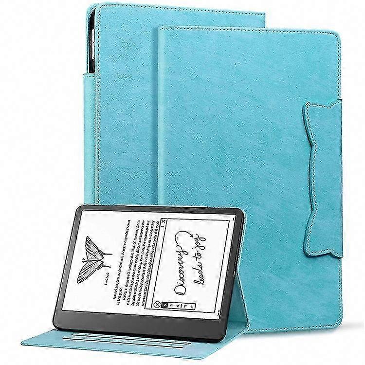 Kindle Scribe حامل القضية مع فتحة بطاقة غطاء لوحي من جلد البولي يوريثان