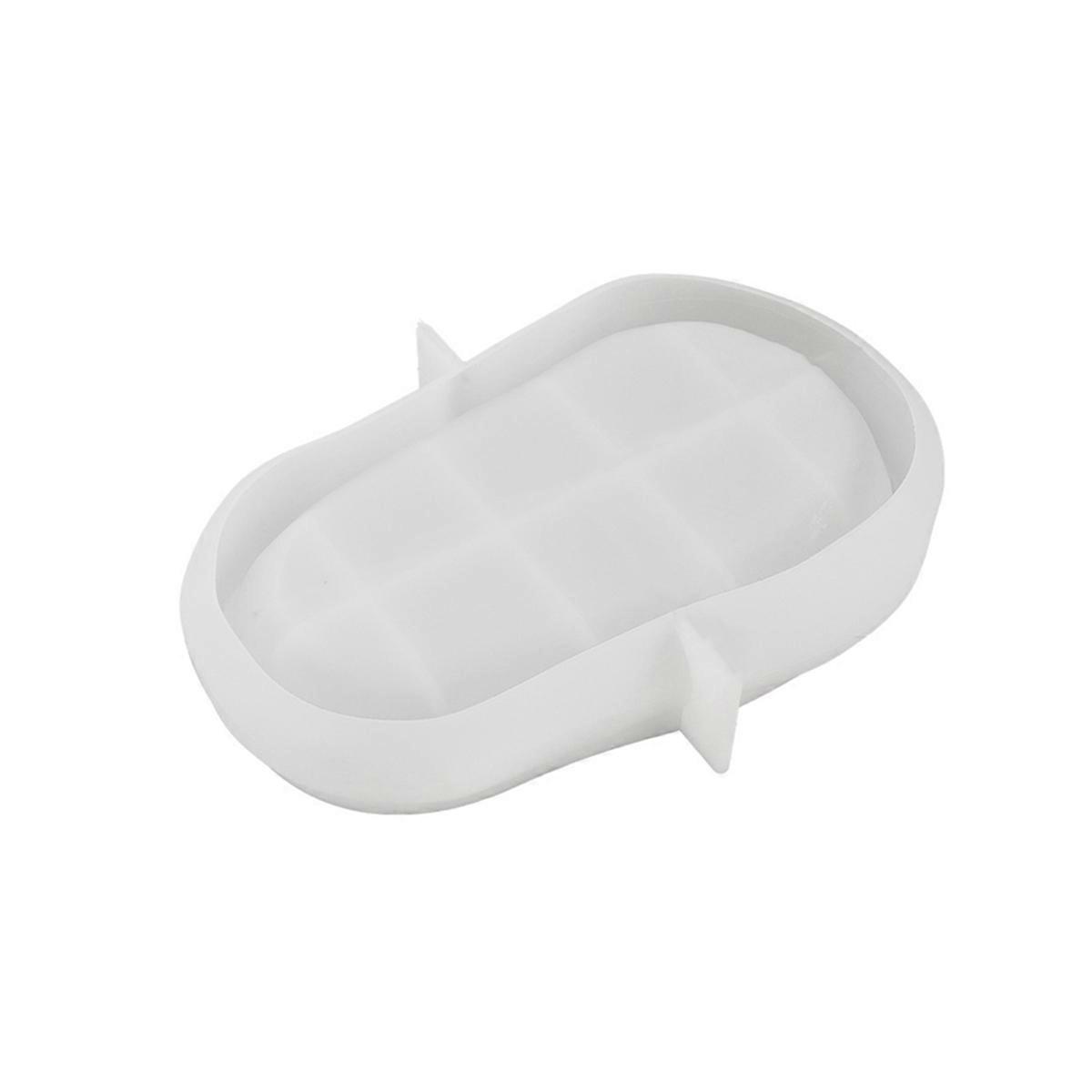 Irregular Oval Pallet Mold Home Trinkets Storage Tray Mold large