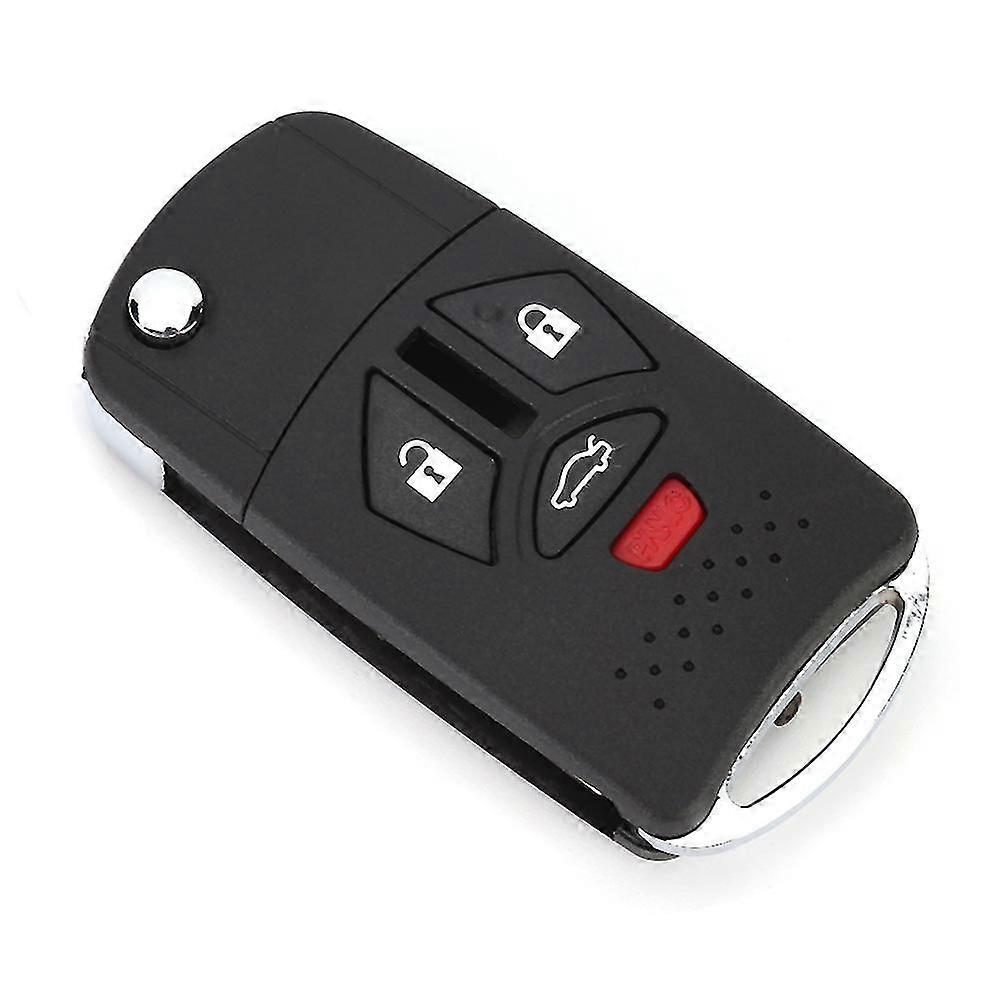 Coque de clé télécommande pliable 3+1 boutons pour Mitsubishi Eclipse 2007-2010
