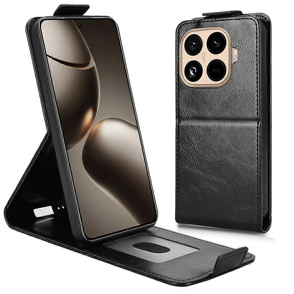 Compatível Para Xiaomi 15T Pro Stand Case Fecho Magnético Vertical Flip Capa de Telefone de Couro com Titular de Cartão