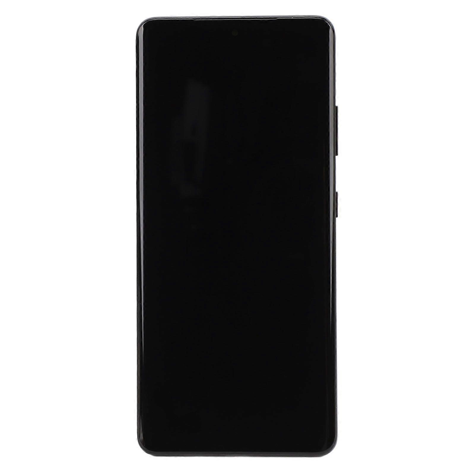 Screen Replacement for Galaxy S21 Ultra 5G G998U Phone Organic LED Display Touch Screen Digitizer Assembly with Fingerprint Function and Frame