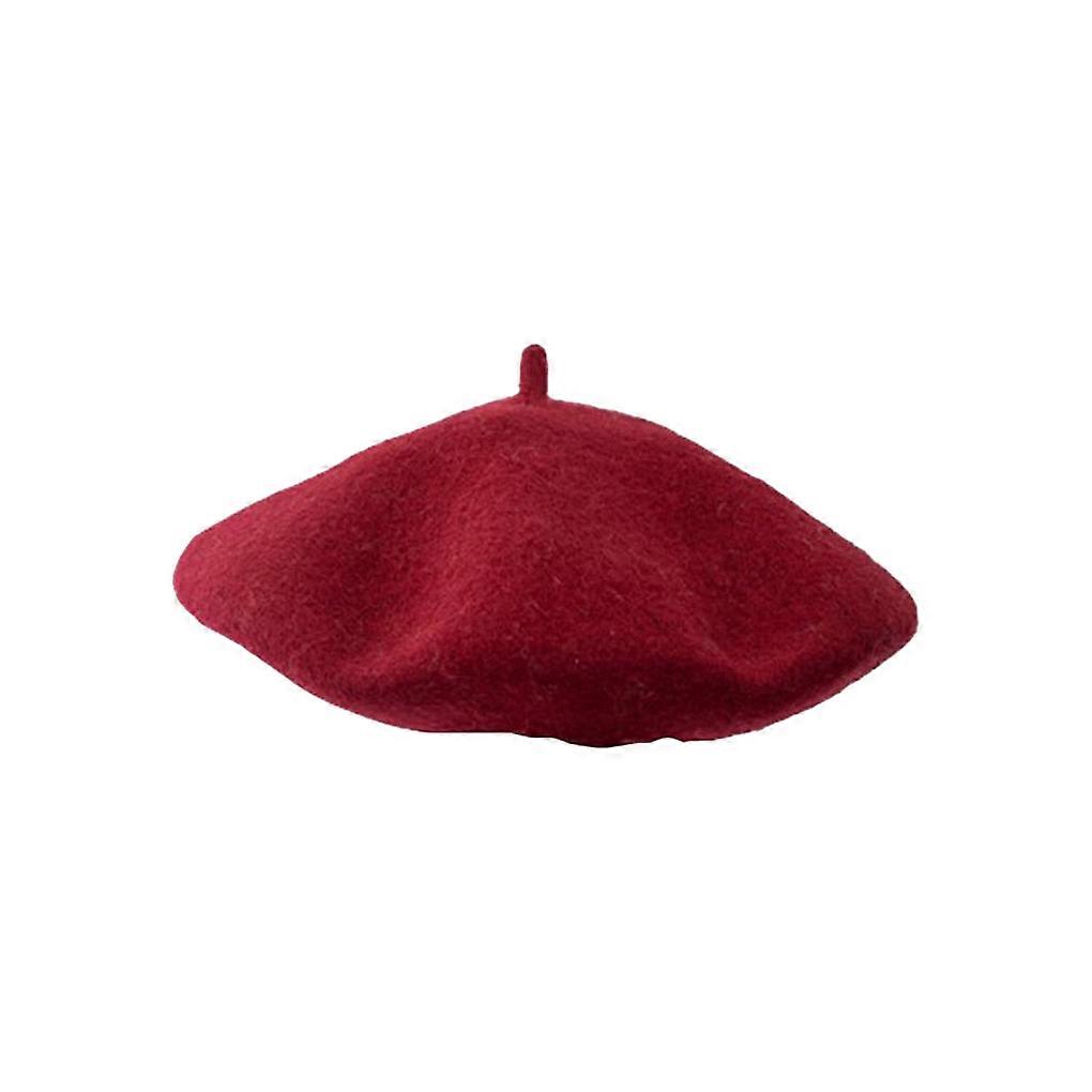 Autumn Berets Hat Vintage Warm Decorative Cap Hats Accessory Travel Casual