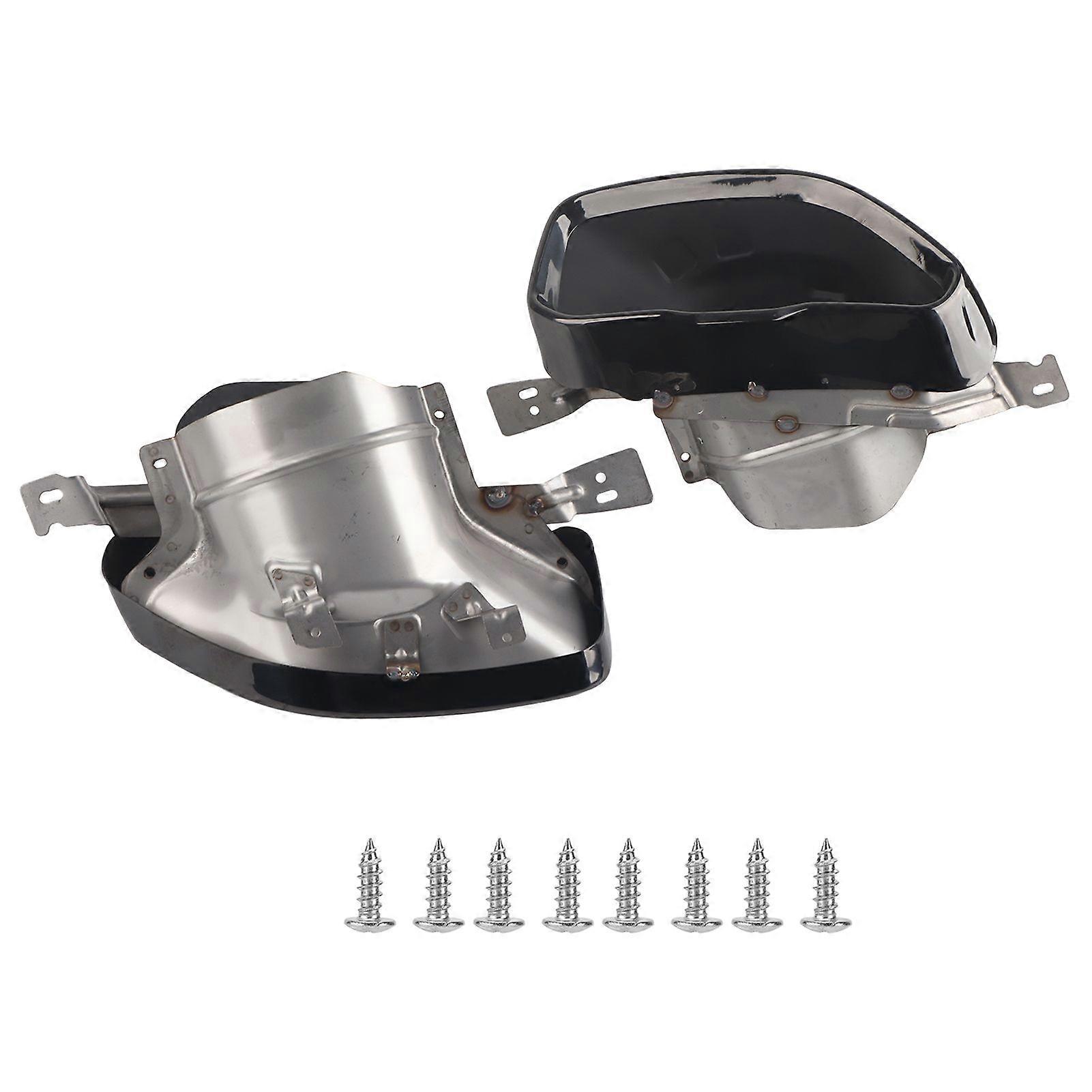Exhaust Muffler Tips Set End Pipe Trim Replacement for 3 Series G20 G21 M Sport M340 20192021Chrome Black