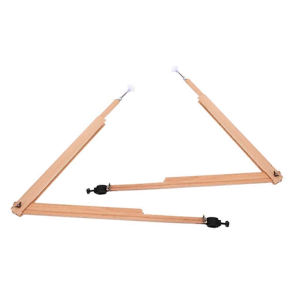 Wooden Geometry Compass for Drawing Use 8Pcs School Drafting Tool